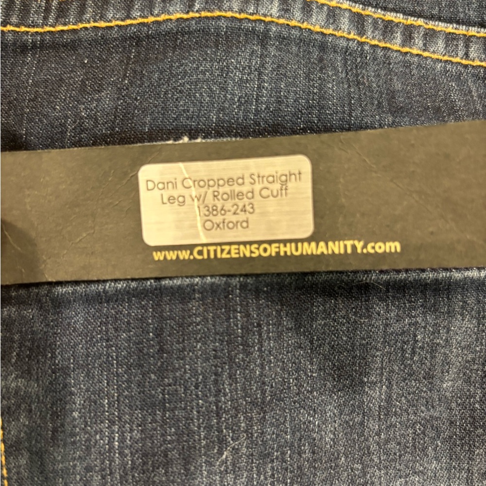 Citizens of Humanity Women’s Cropped Blue Jeans NWT